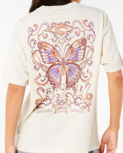 Rip Curl Women Butterfly Heritage Tee