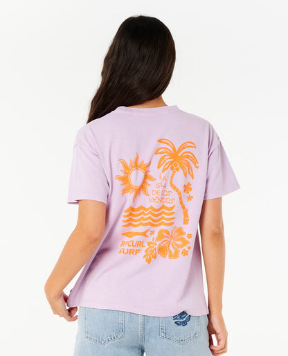Rip Curl Women Cala Nights Relaxed Tee
