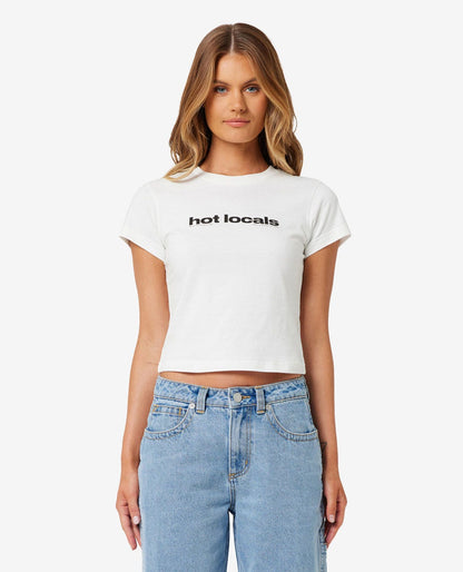 Rip Curl Women Rip Curl X Abrand Hot Locals Baby Tee