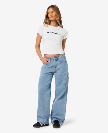 Rip Curl Women Rip Curl X Abrand Hot Locals Baby Tee