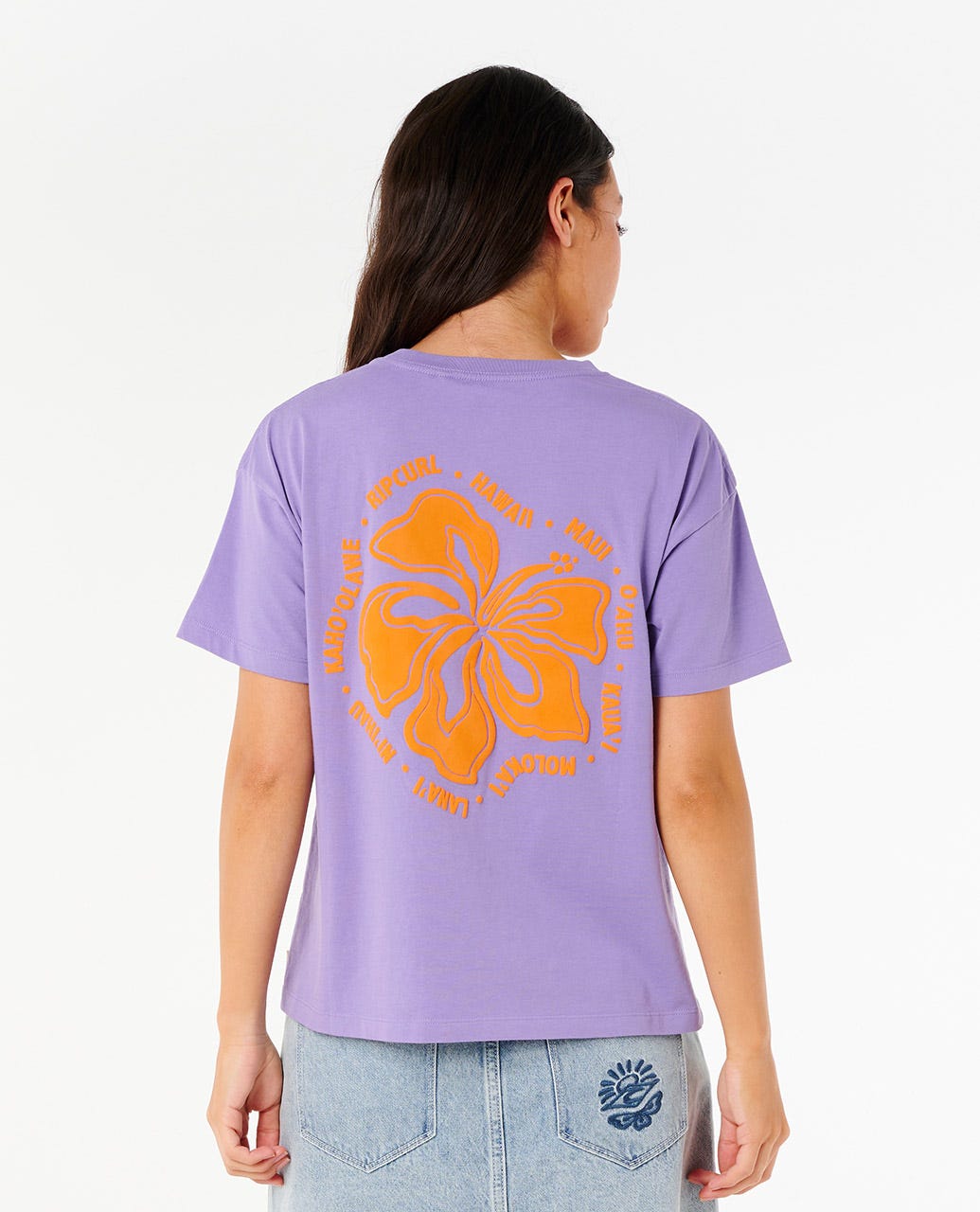Rip Curl Women Hibiscus Relaxed Tee