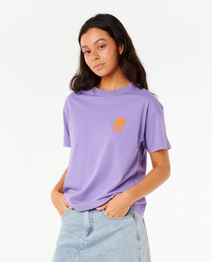 Rip Curl Women Hibiscus Relaxed Tee