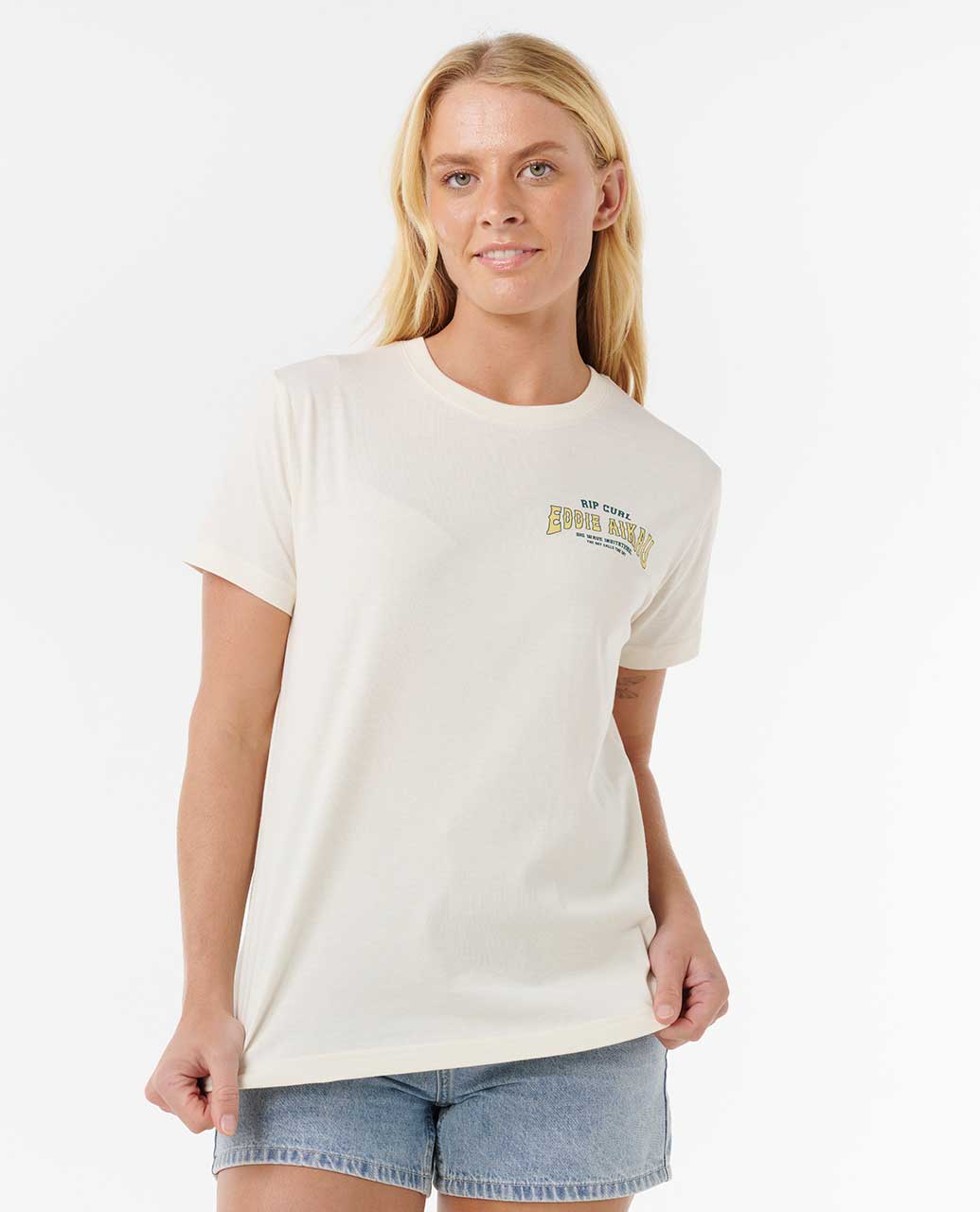 Rip Curl Women Eddie Would Go The Bay Standard Tee