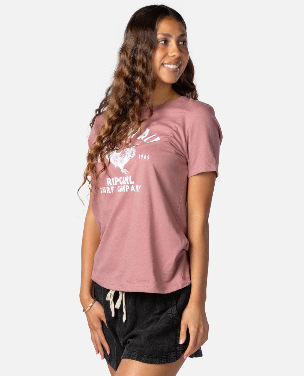 Rip Curl Women Hawaii Rooster Tee
