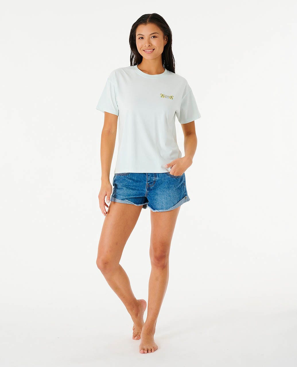 Rip Curl Women Hula Surfer Relaxed Tee