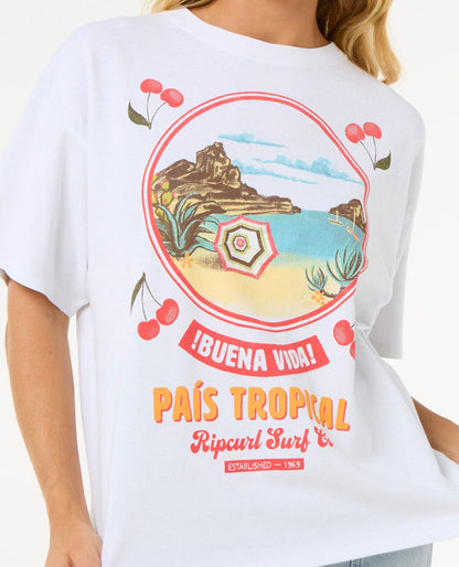 Rip Curl Women Cove Heritage Tee