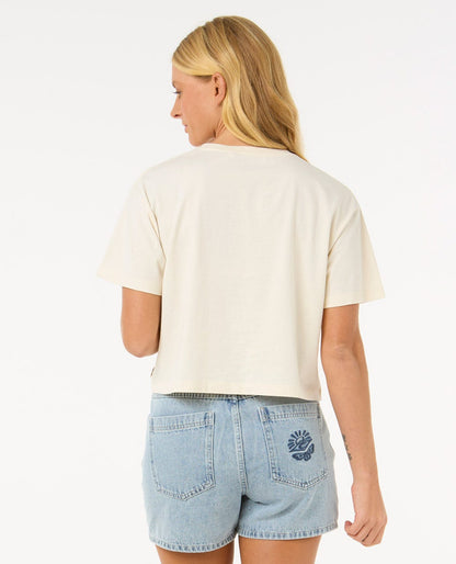 Rip Curl Women La Paloma Crop Tee