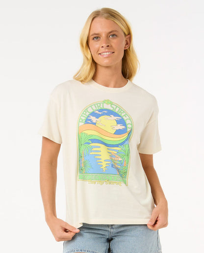 Rip Curl Women Sun & Sea Relaxed Tee