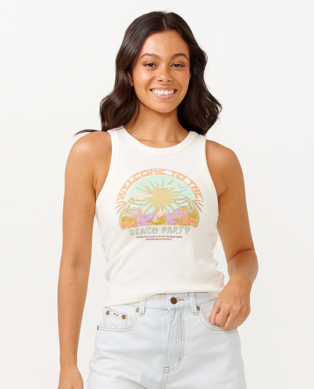 Rip Curl Women Tropicana Ribbed Tank