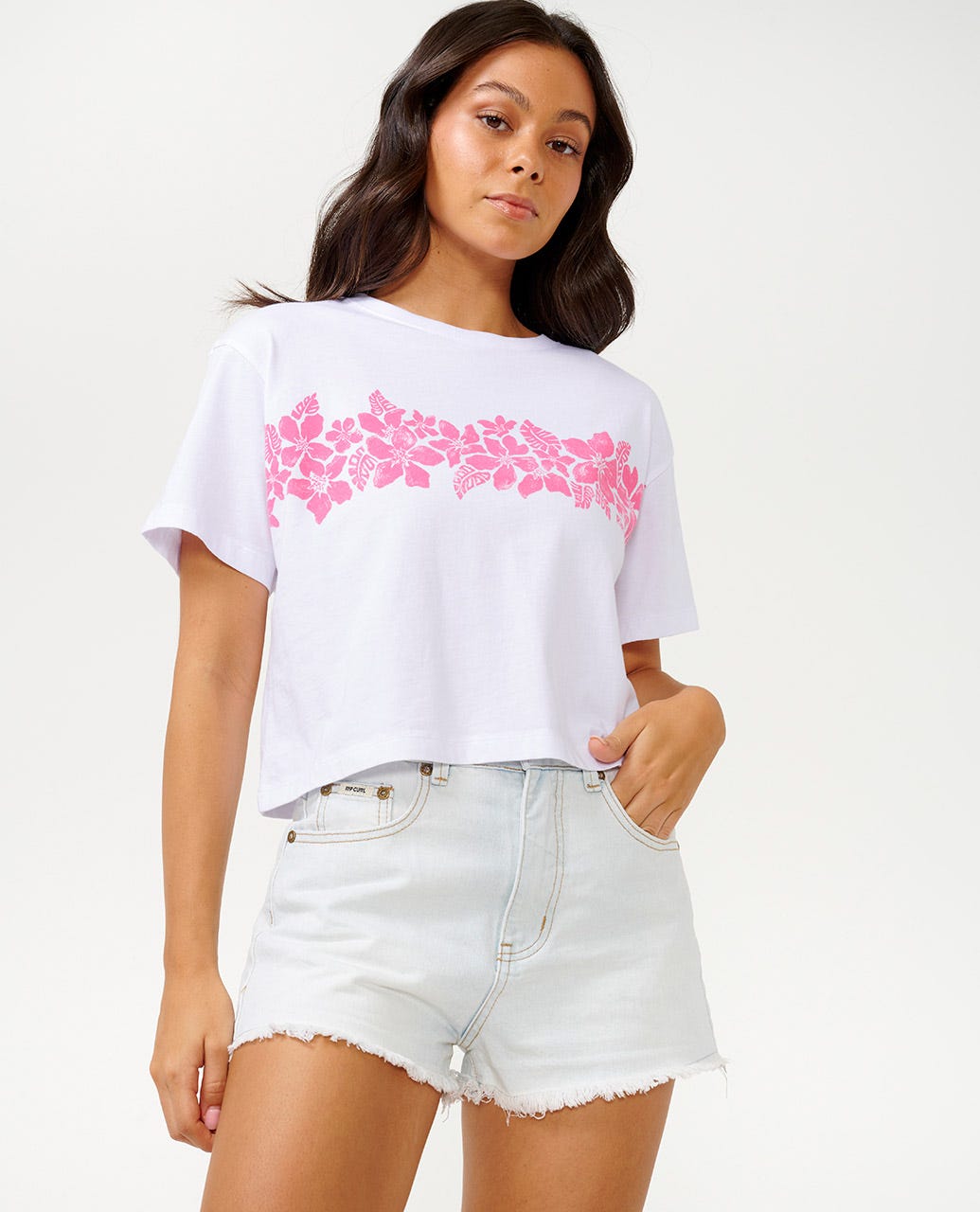 Rip Curl Women Waikiki Crop Tee