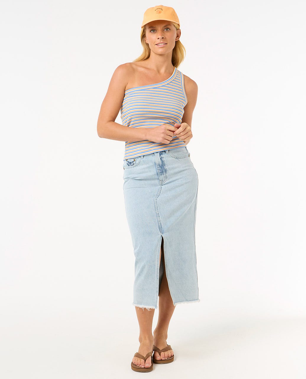 Rip Curl Women Las Dalias Asymmetrical Tank