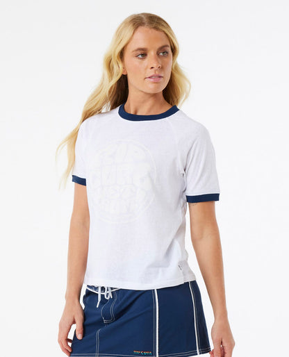 Rip Curl Women SG Wettie Ringer Tee