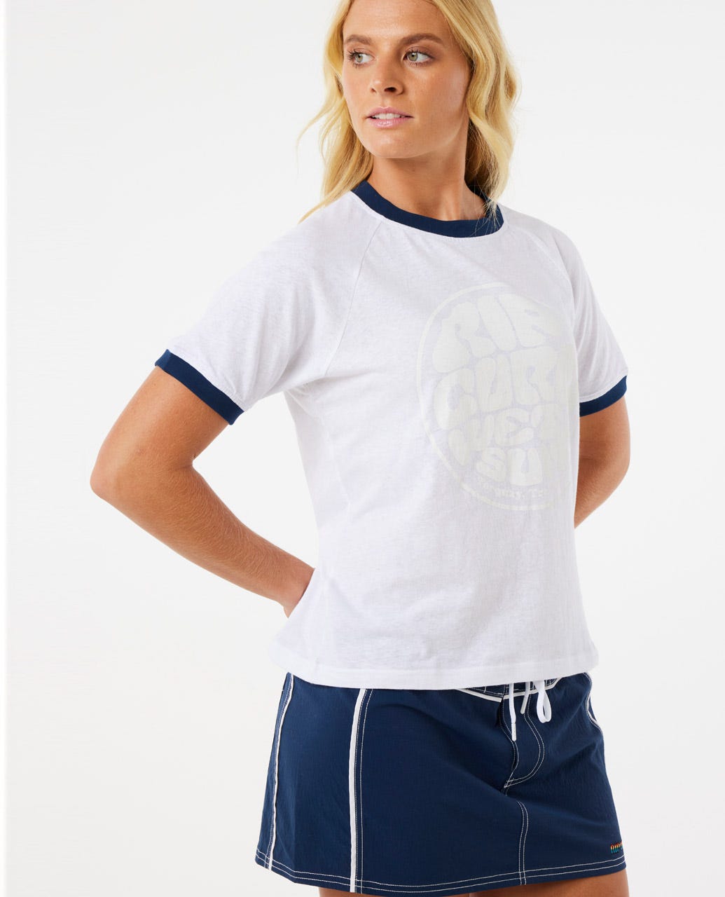Rip Curl Women SG Wettie Ringer Tee