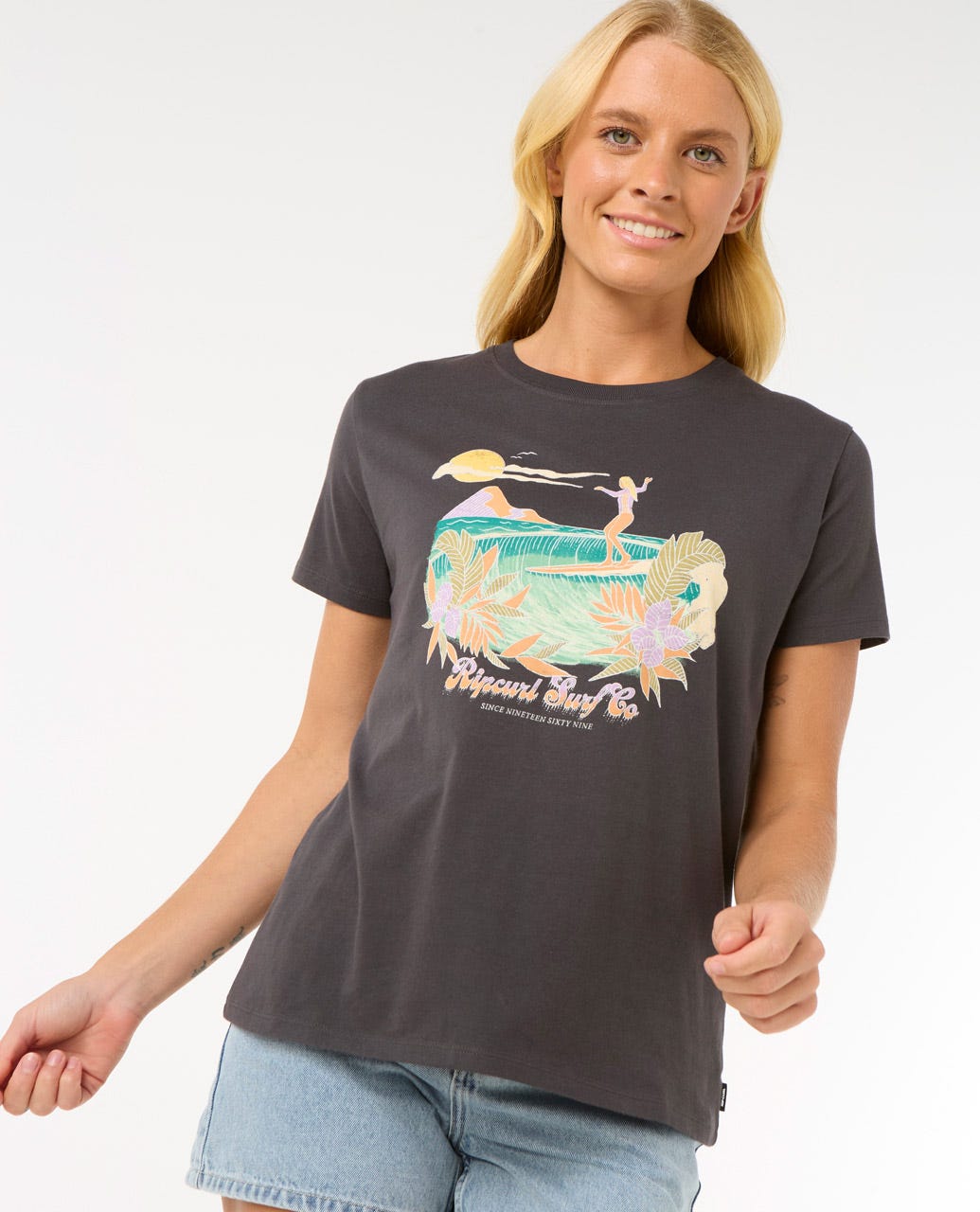 Rip Curl Women Gliding Standard Tee