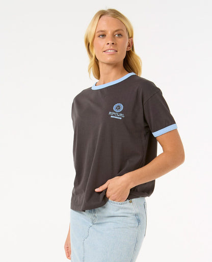 Rip Curl Women San Carlos Ringer Tee