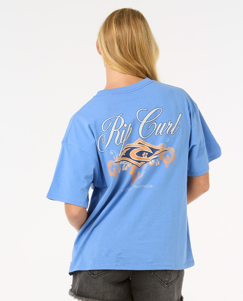 Rip Curl Women Hibiscus Diamond Heritage Tee