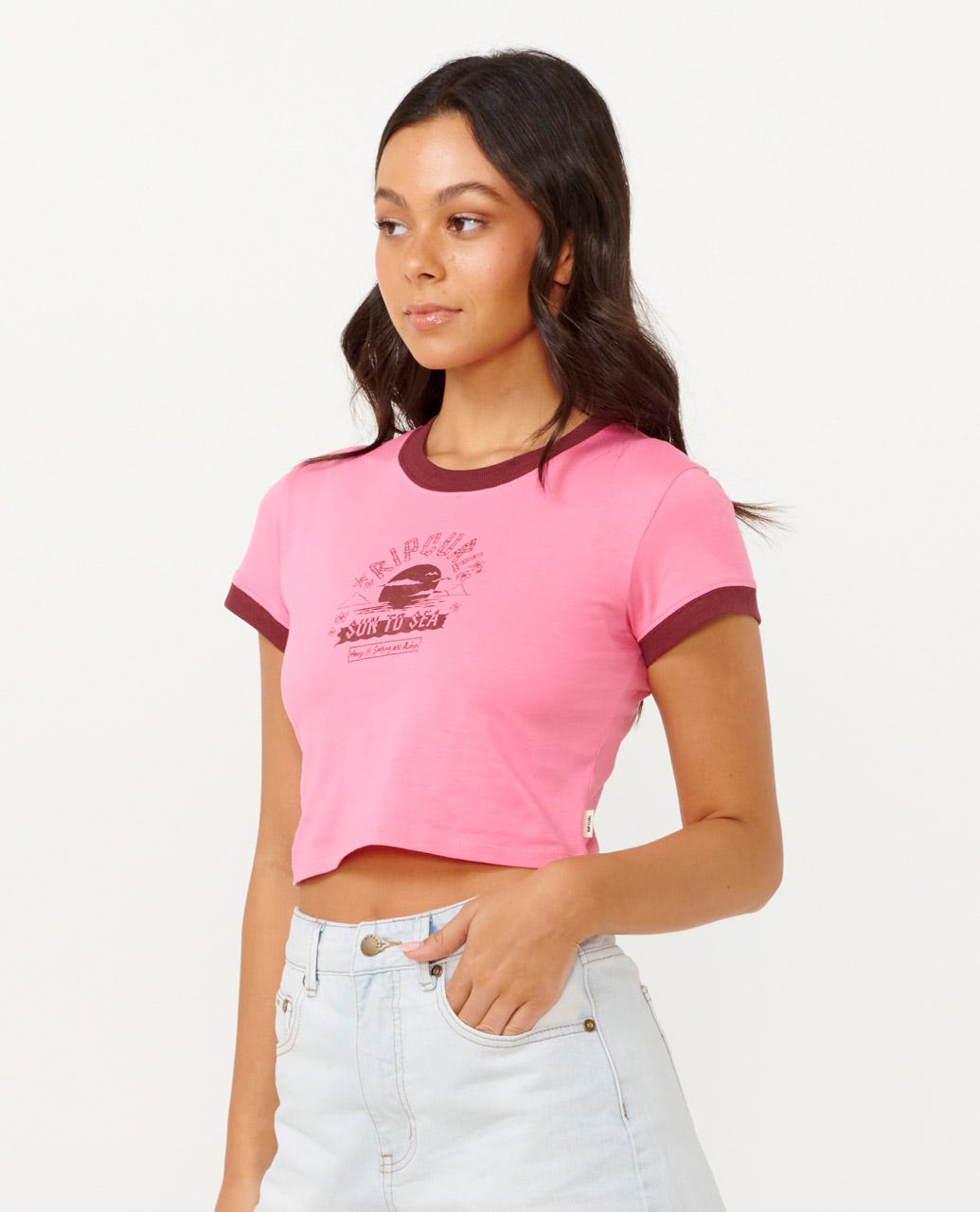 Rip Curl Women Hookipa Baby Tee