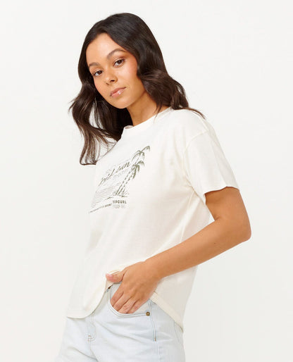 Rip Curl Women Caribbean Relaxed Tee