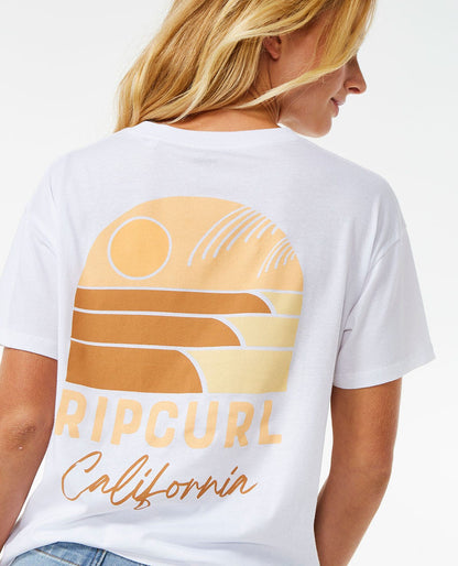 Rip Curl Women Line Up Relaxed Tee