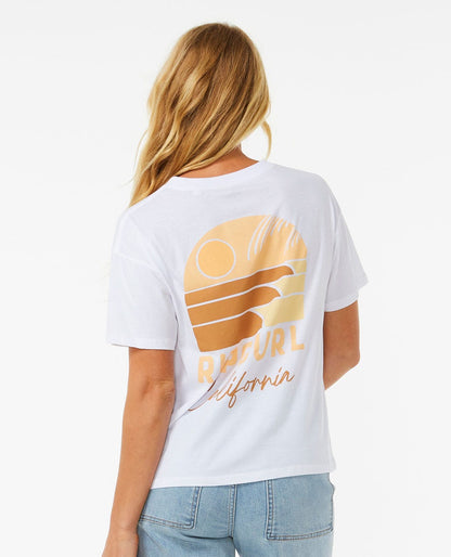 Rip Curl Women Line Up Relaxed Tee