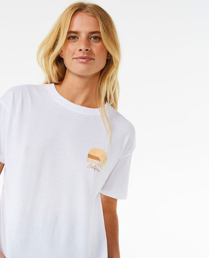 Rip Curl Women Line Up Relaxed Tee