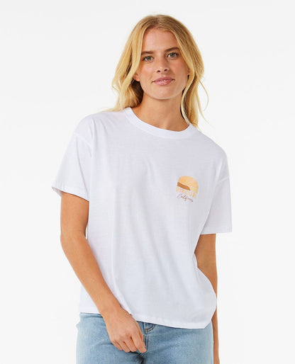 Rip Curl Women Line Up Relaxed Tee