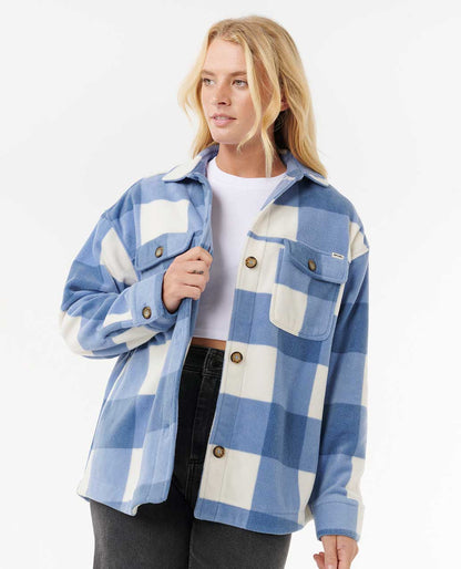 Rip Curl Women Neon Isles Fleece Long Sleeve Shirt
