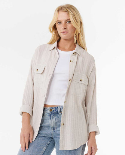 Rip Curl Women Oceanic Textured Shacket