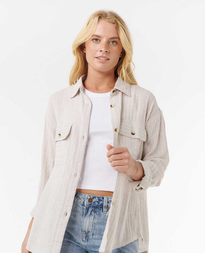 Rip Curl Women Oceanic Textured Shacket