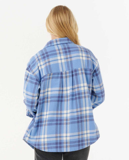 Rip Curl Women Oceanic Long Sleeve Flannel Shirt