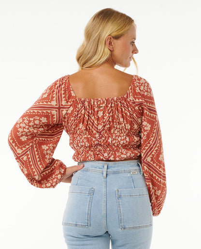 Rip Curl Women Soleil Long Sleeve Top
