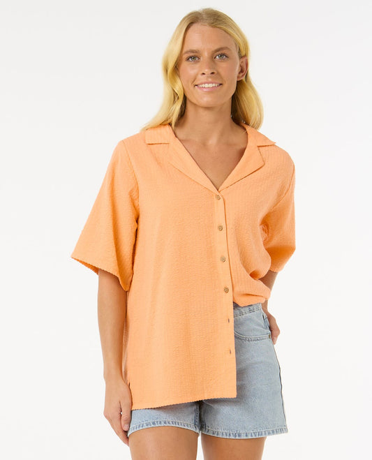 Rip Curl Women Cala Vadella Textured Shirt