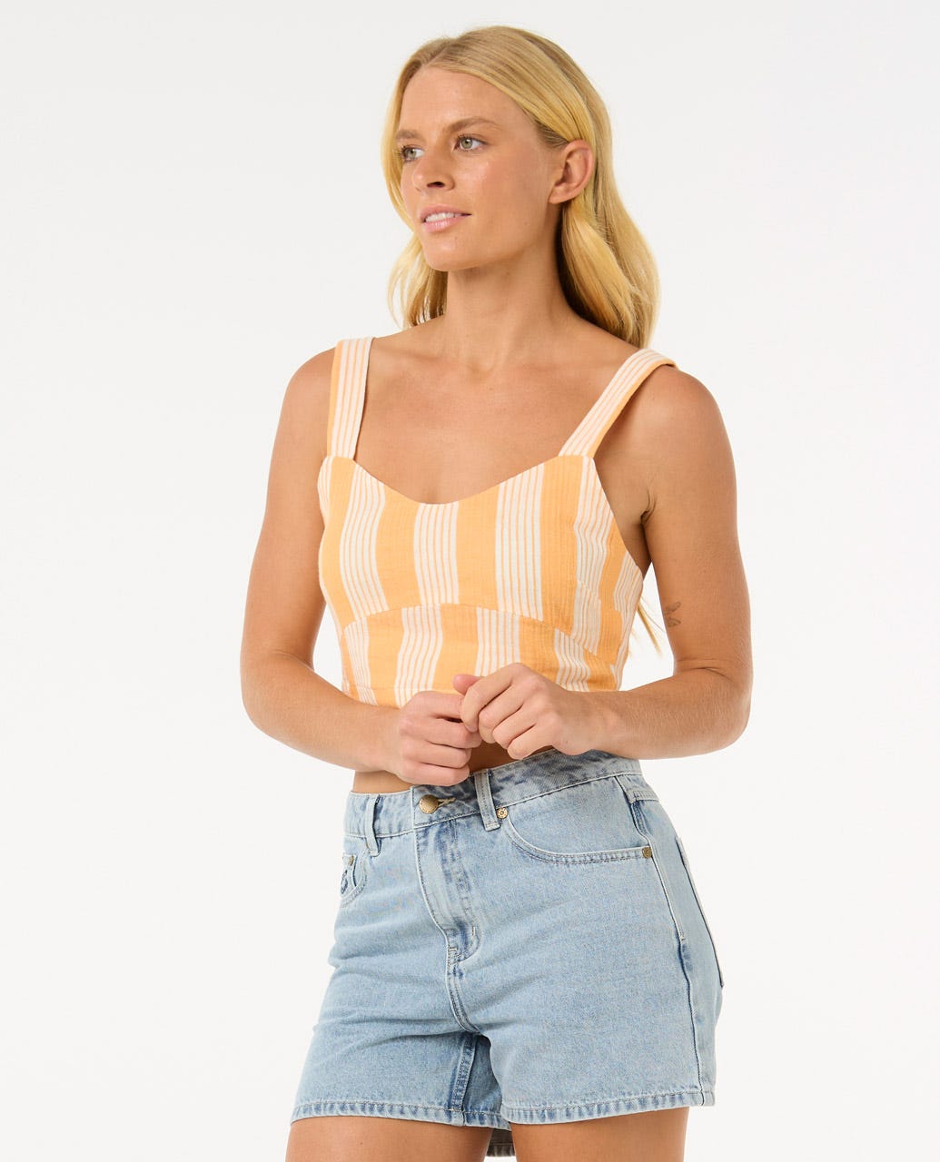 Rip Curl Women Premium Surf Stripe Crop