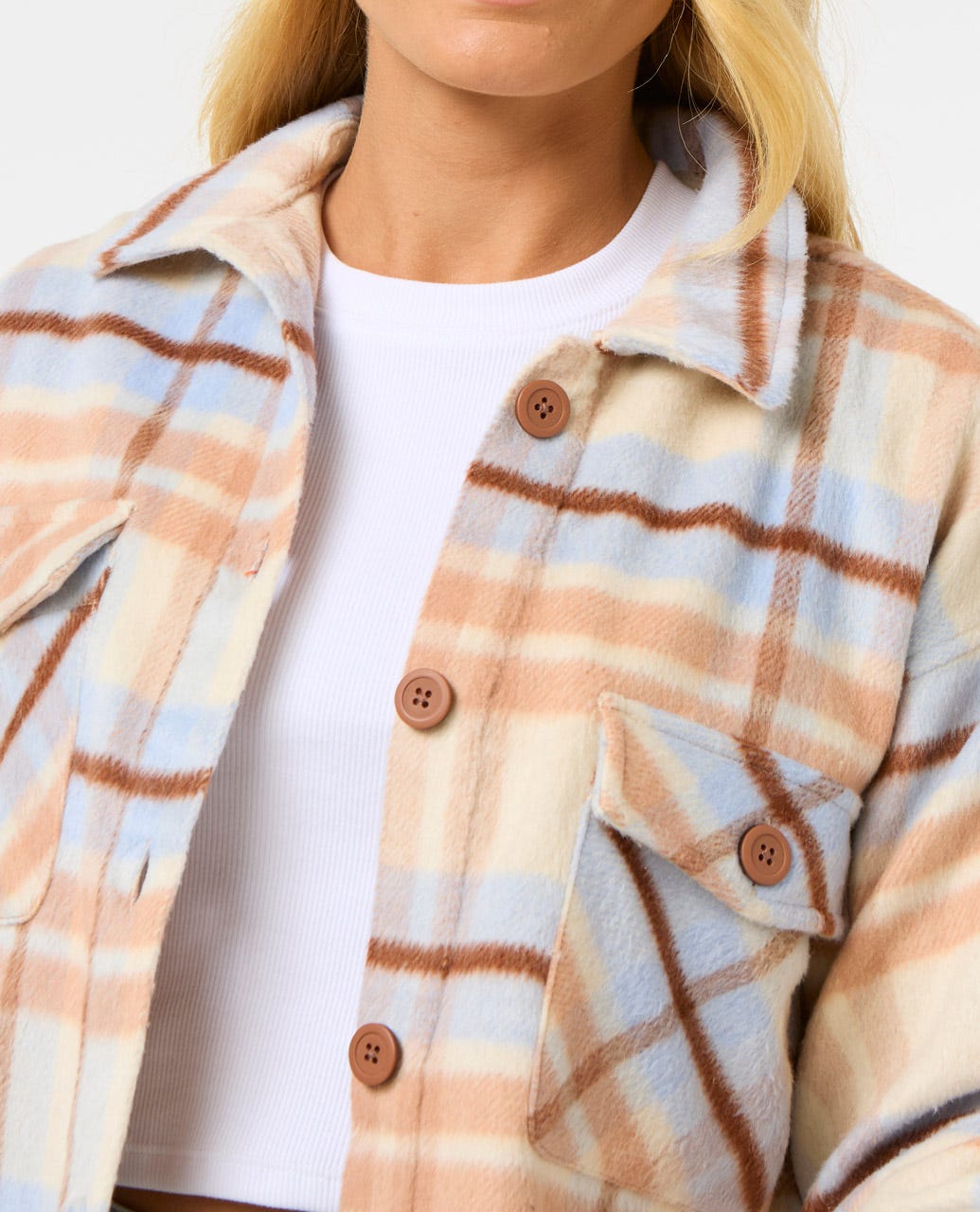 Rip Curl Women The Search Flannel Shirt