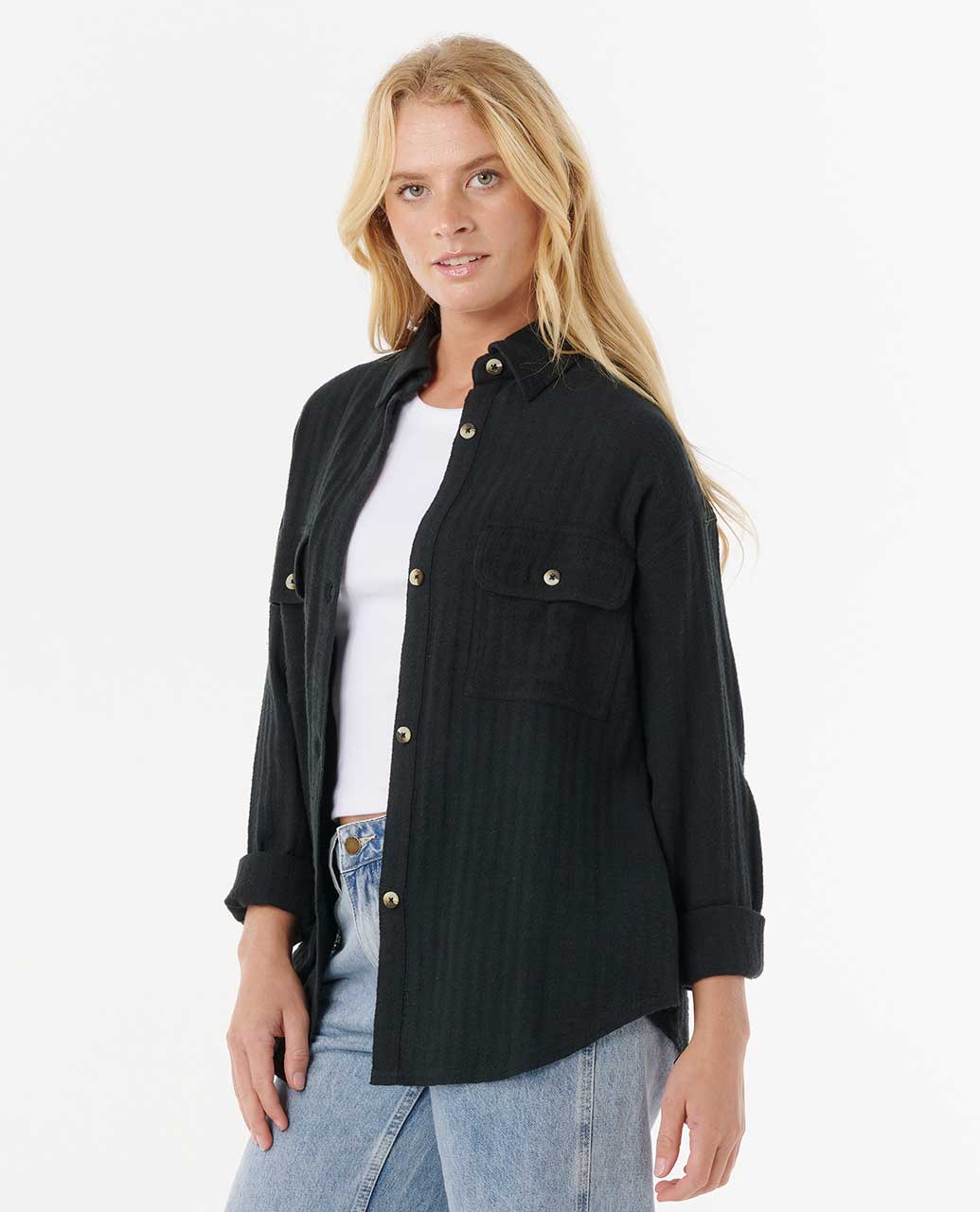 Rip Curl Women Oceanic Textured Shacket
