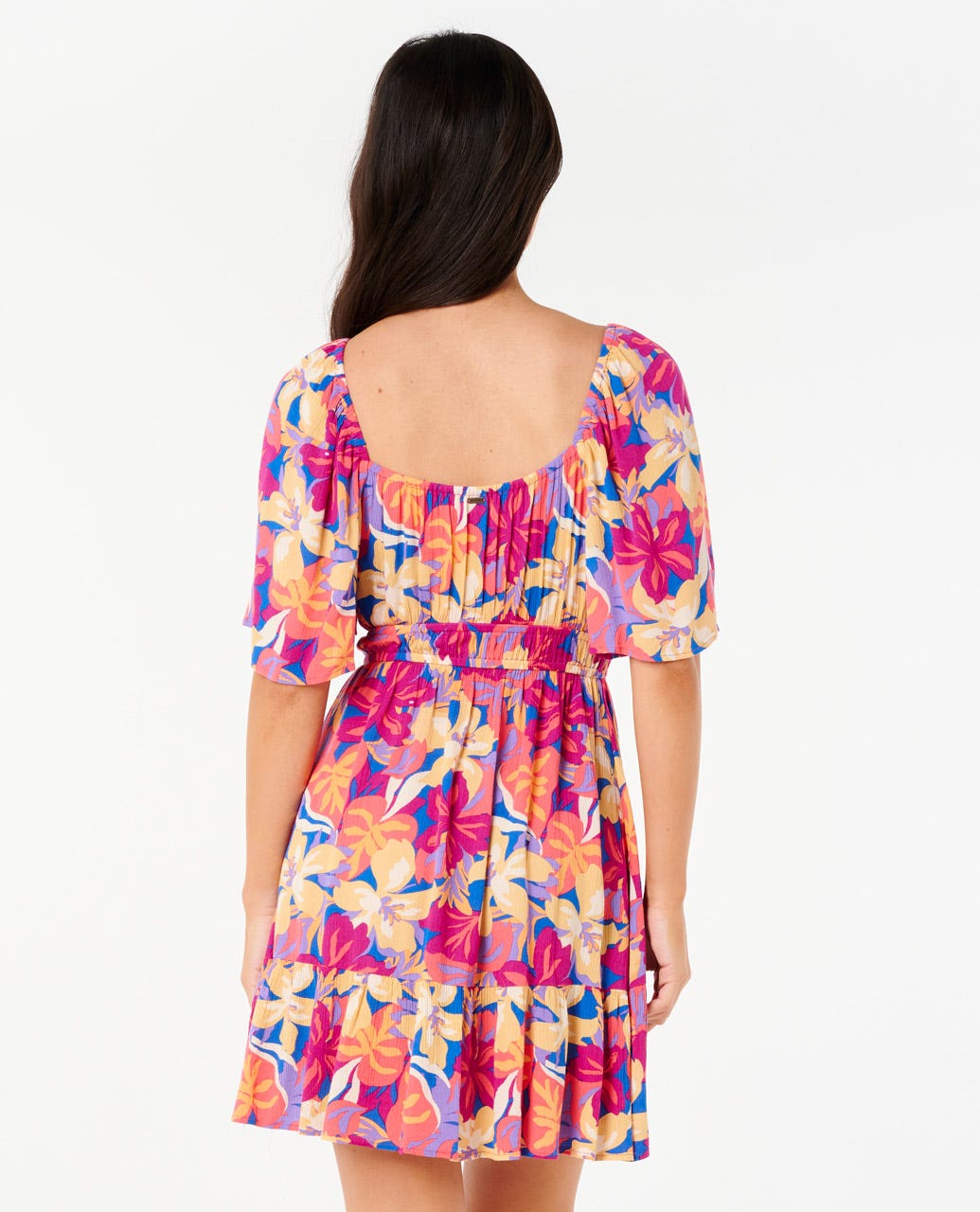 Rip Curl Women Es Vedra Mini Short Sleeve Dress