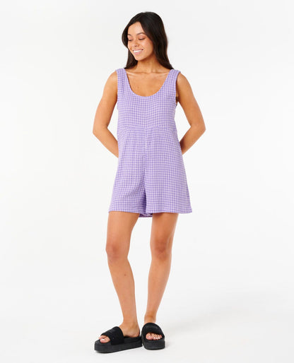Rip Curl Women Premium Surf Check Romper
