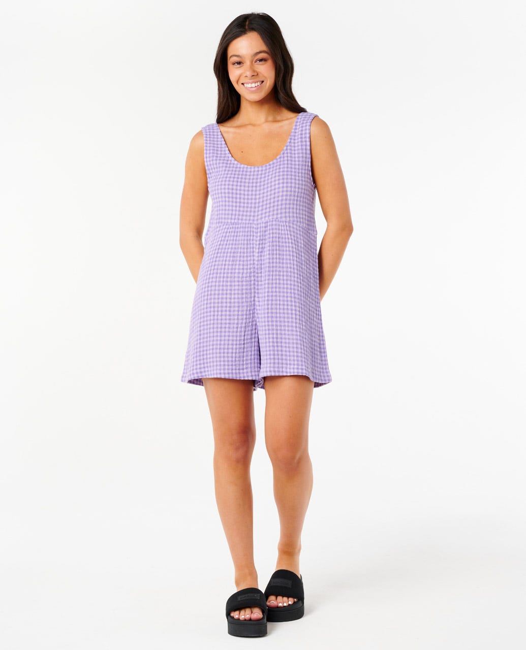 Rip Curl Women Premium Surf Check Romper