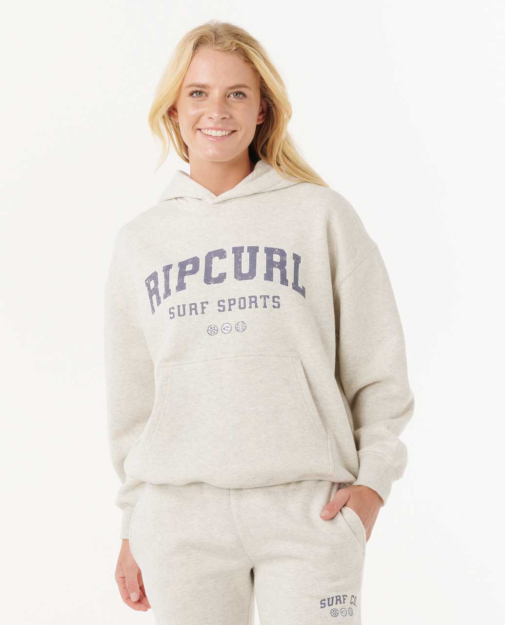 Rip Curl Women Varsity Sports Oversized Hood