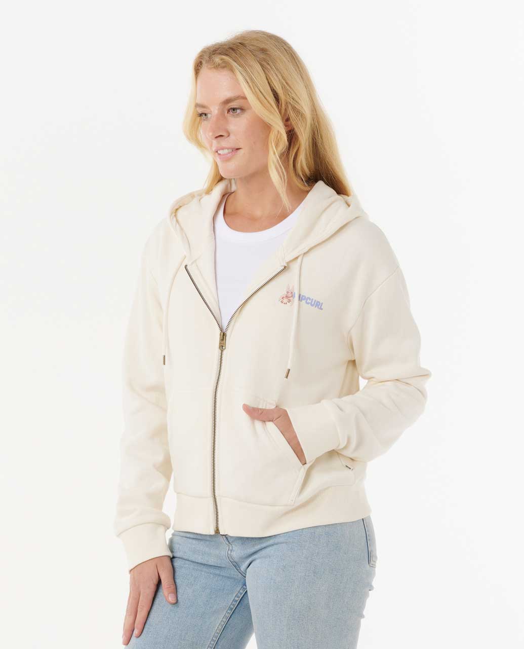Rip Curl Women Summer Zip Through Hood
