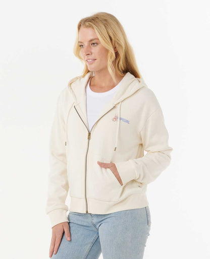Rip Curl Women Summer Zip Through Hood