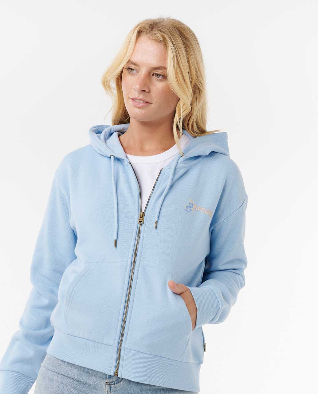 Rip Curl Women Summer Zip Through Hood