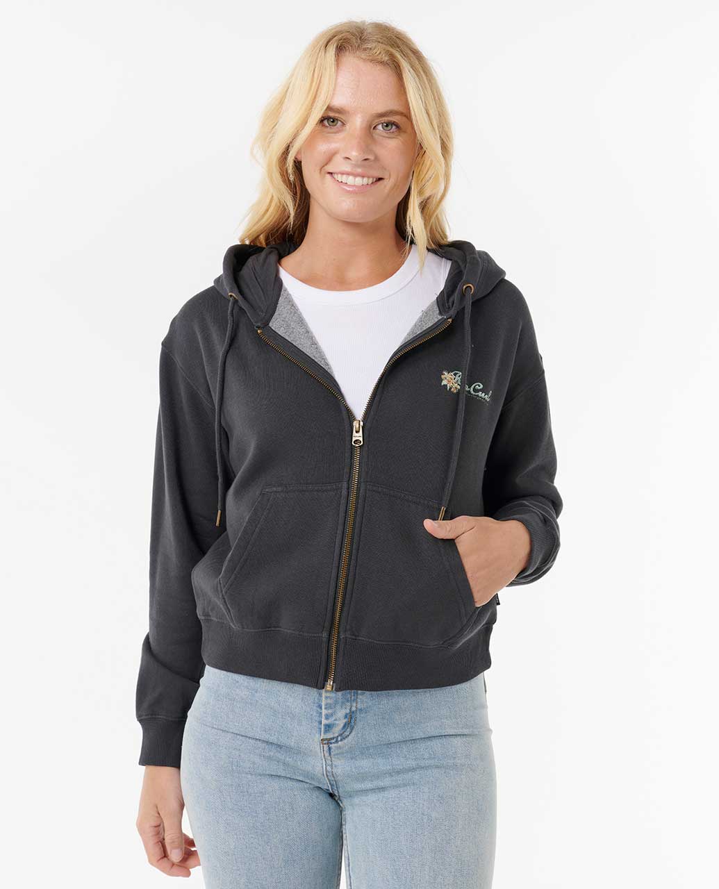 Rip Curl Women Waikiki Zip Through Hood