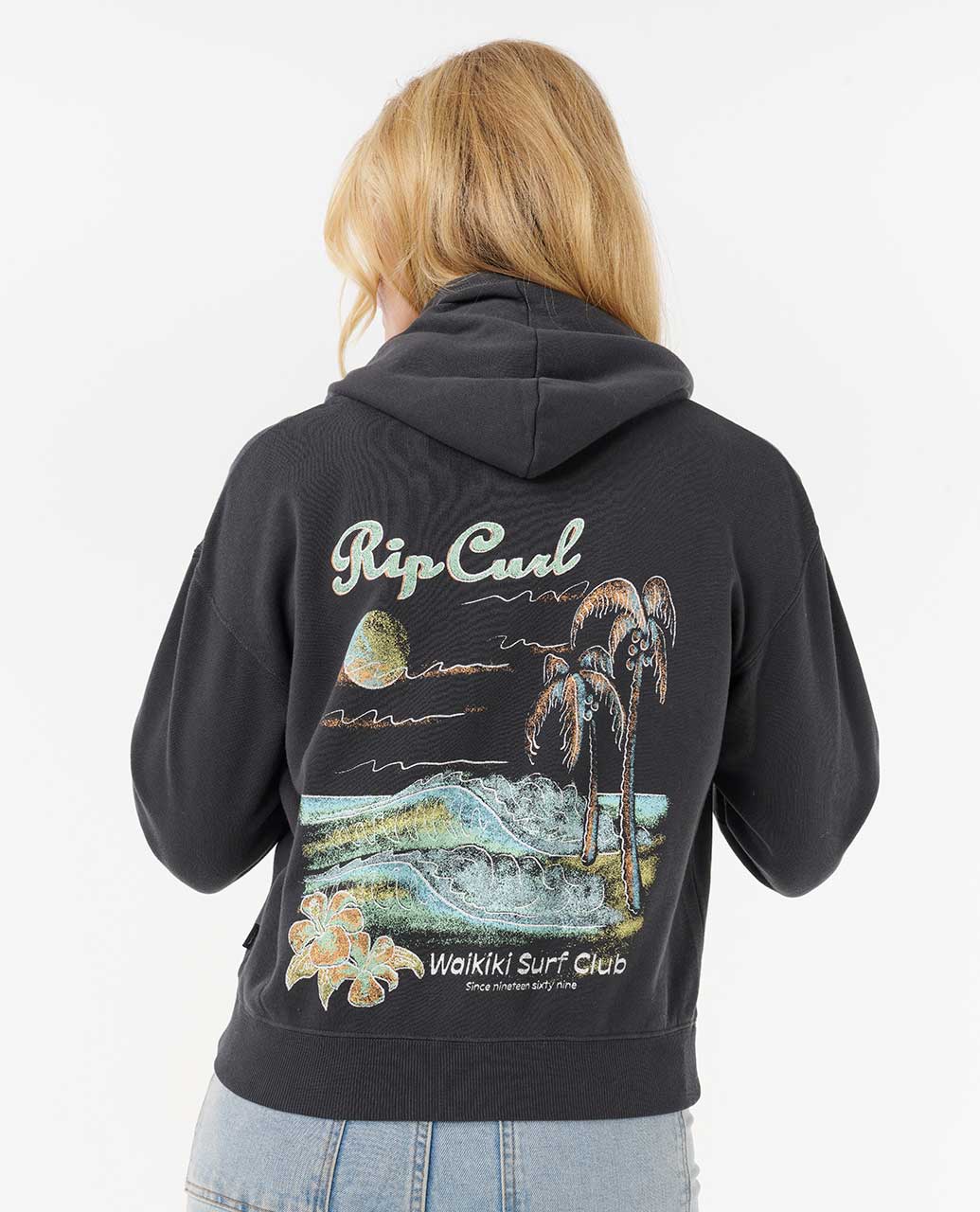 Rip Curl Women Waikiki Zip Through Hood