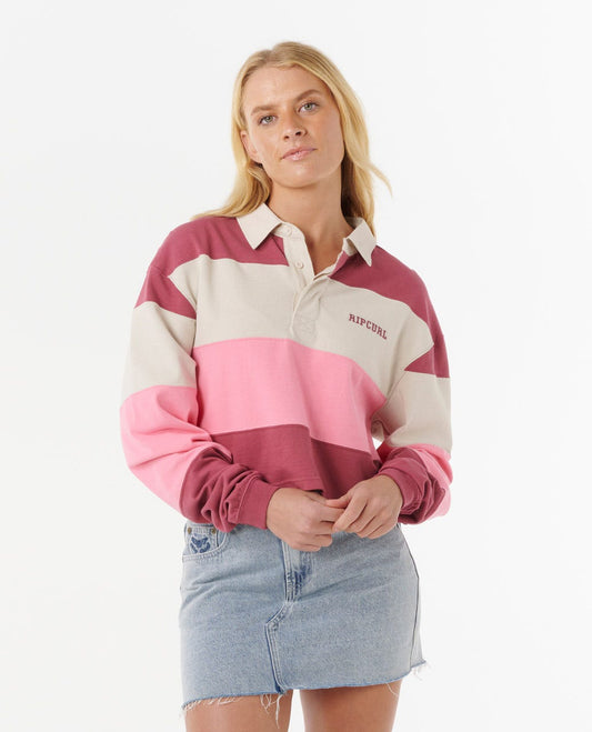 Rip Curl Women Keepsakes Rugby Top