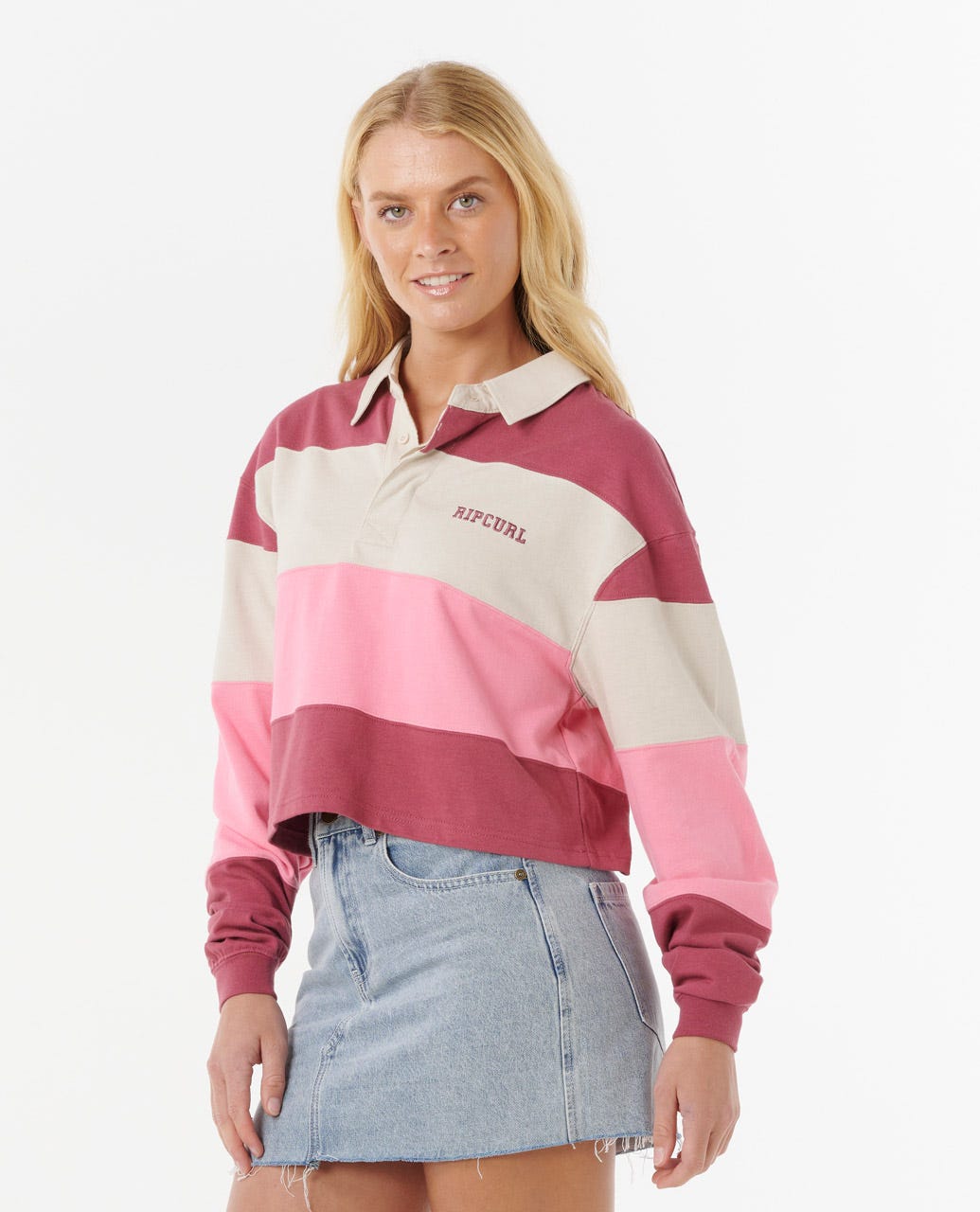 Rip Curl Women Keepsakes Rugby Top