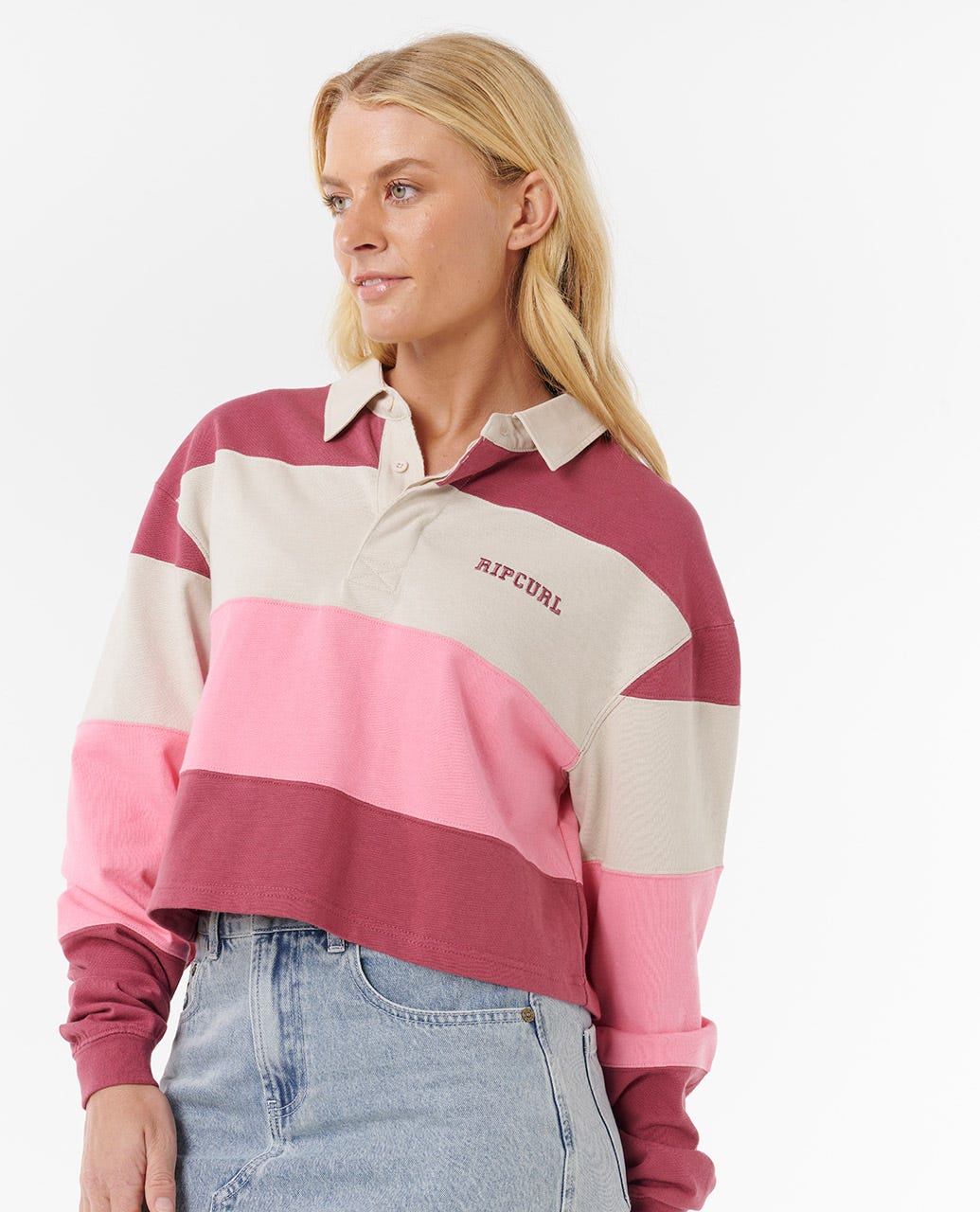 Rip Curl Women Keepsakes Rugby Top