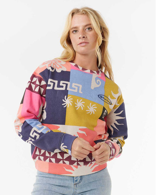 Rip Curl Women Keepsakes Fleece Crew