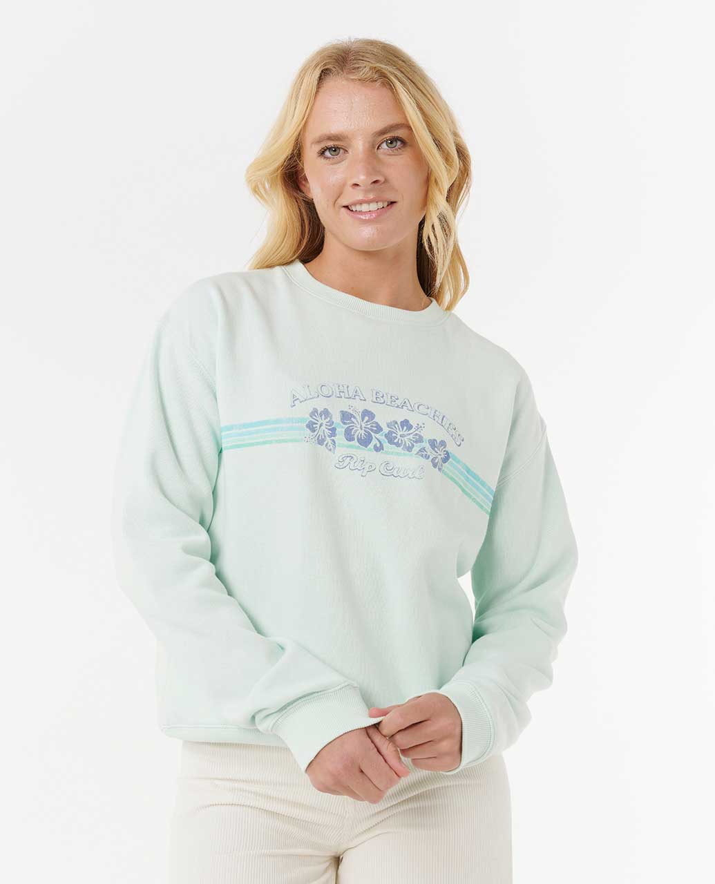 Rip Curl Women Keepsakes Relaxed Crew