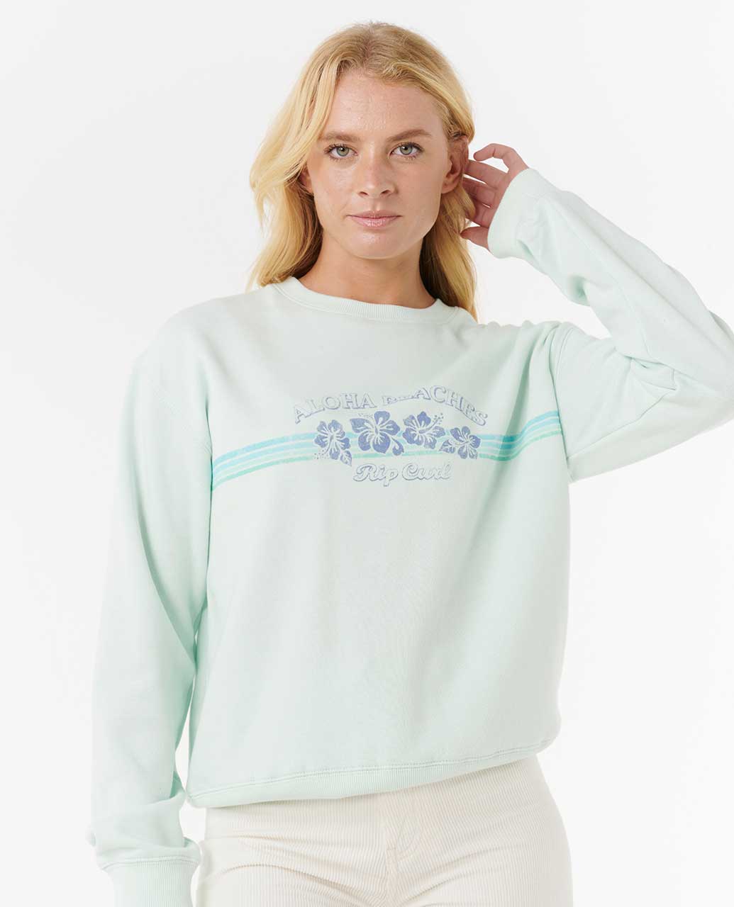 Rip Curl Women Keepsakes Relaxed Crew